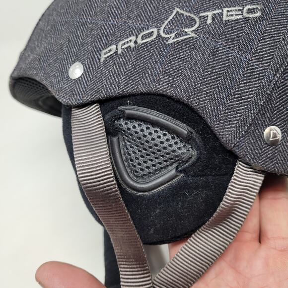 Pro-Tec Certified Large Skater Helmet Fabric Covered Skate Board Biker Cert - Picture 7 of 8